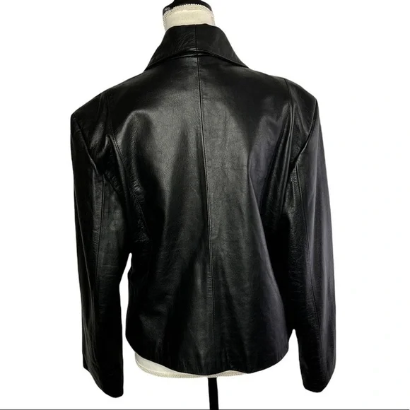 Henig Furs Large Leather Jacket - Picture 2 of 7